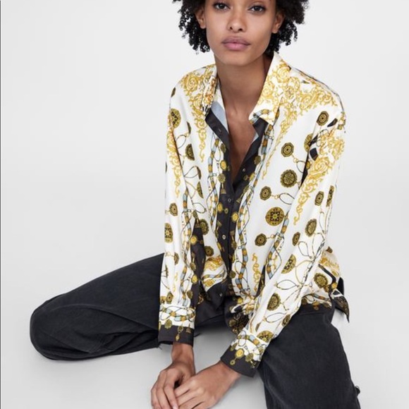 Zara button up - Picture 2 of 3